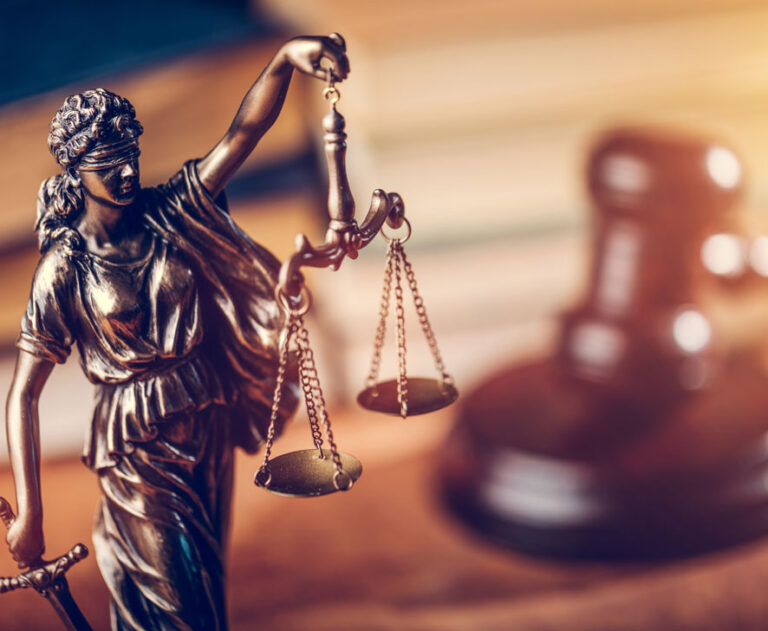 Scales of justice image.