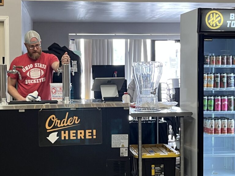 Tightknit Brewing Co. owner and head brewer R.W. Collett