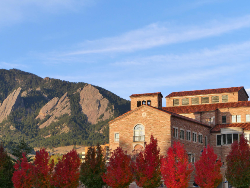 CU Boulder campus