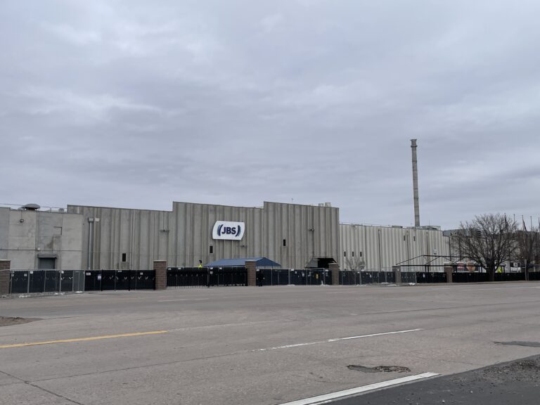 JBS USA plant in Greeley.