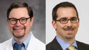 Dr. Michael Robich, left and Dr. Philip Dattilo. Courtesy Banner Health