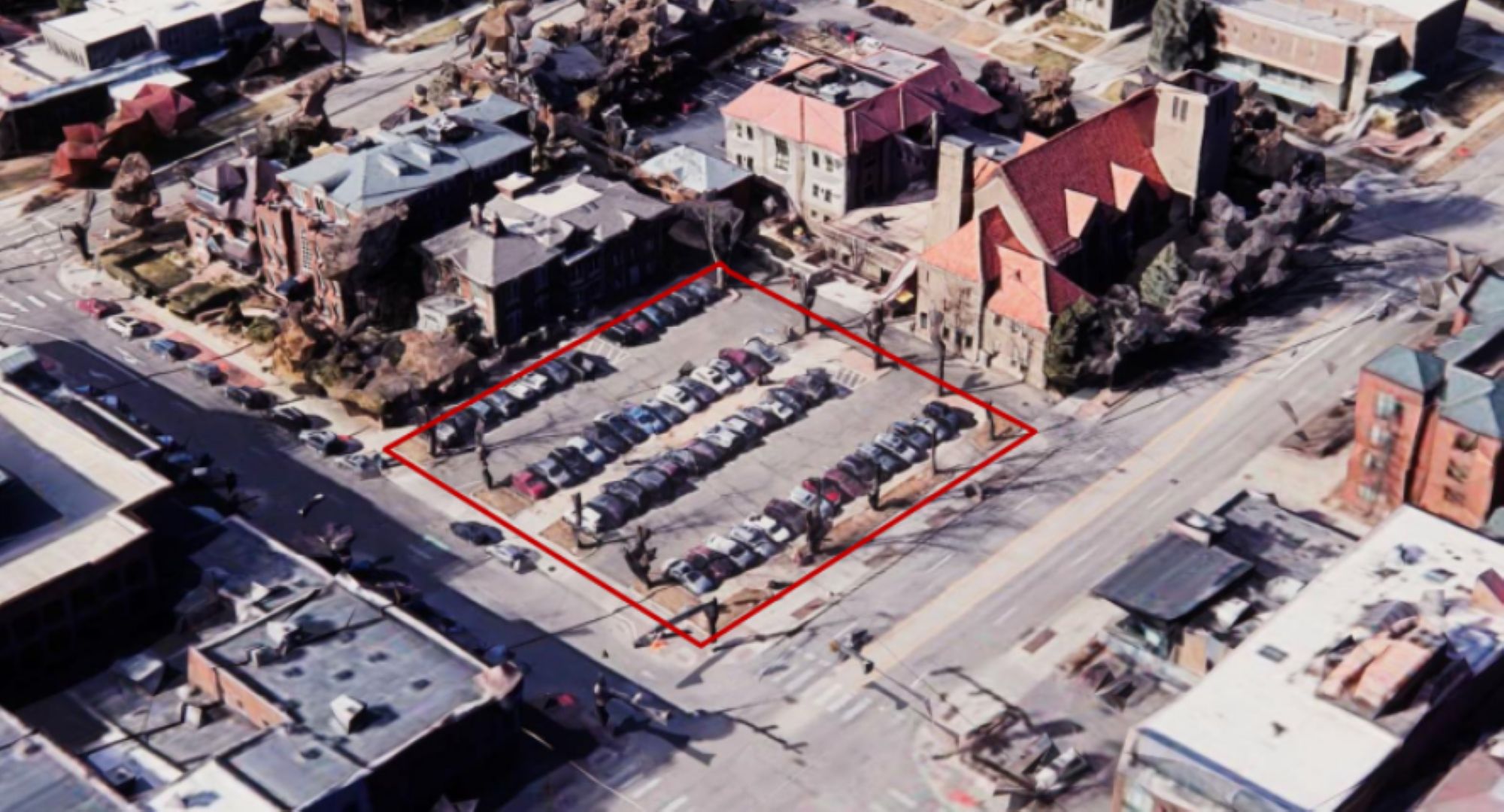 2121 Broadway parking lot, Boulder